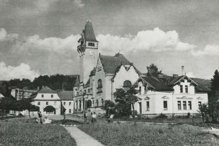 Dolní náměstí ~1950